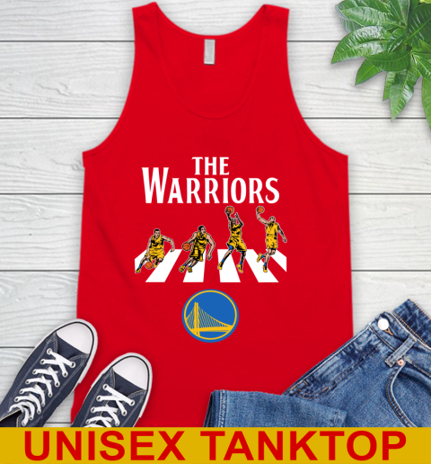 NBA Basketball Golden State Warriors The Beatles Rock Band Shirt Tank Top 5