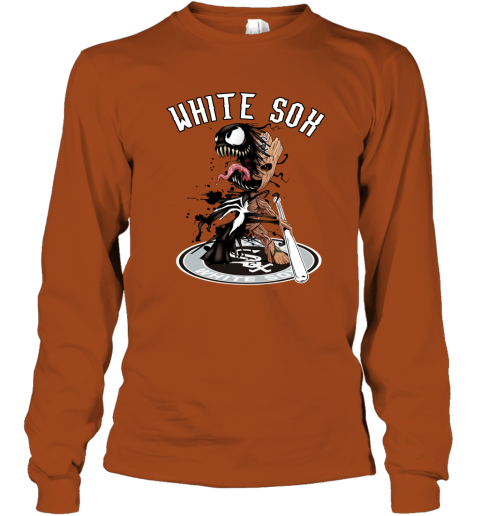 Chicago white sox white sox families wear orange Hooded shirt