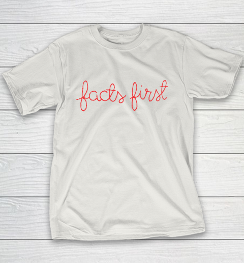 CNN Facts First Youth T-Shirt 8
