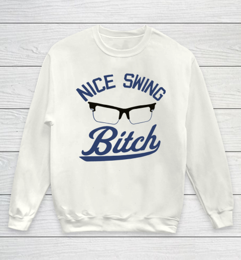 Nice Swing Bitch Youth Sweatshirt