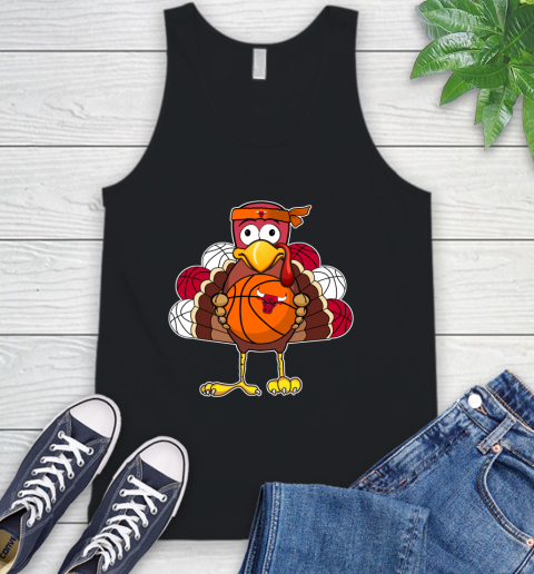 Chicago Bulls Turkey thanksgiving day Tank Top 2