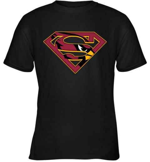 We Are Undefeatable The Arizona Cardinals x Superman NFL Youth T-Shirt