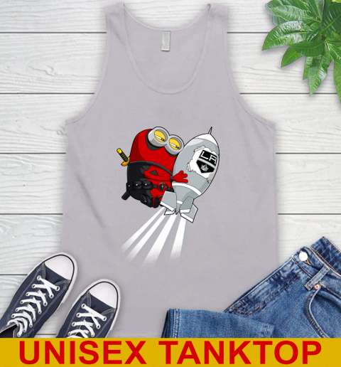 NHL Hockey Los Angeles Kings Deadpool Minion Marvel Shirt Tank Top 4 NHL Hockey Los Angeles Kings Deadpool Minion Marvel Shirt Tank Top - Image 4