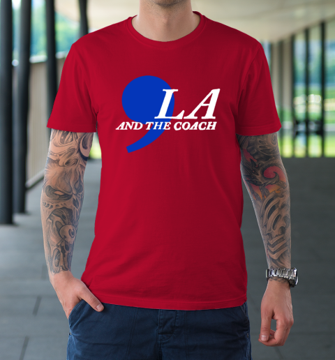 Harris Walz 2024 Comma La and The Coach T-Shirt 8