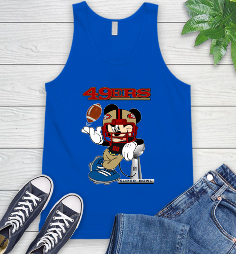 NFL San Francisco 49ers Mickey Mouse Disney Super Bowl Football T Shirt Tank Top 5