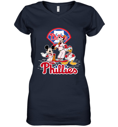 MLB Philadelphia Phillies Mickey Mouse Donald Duck Goofy Baseball