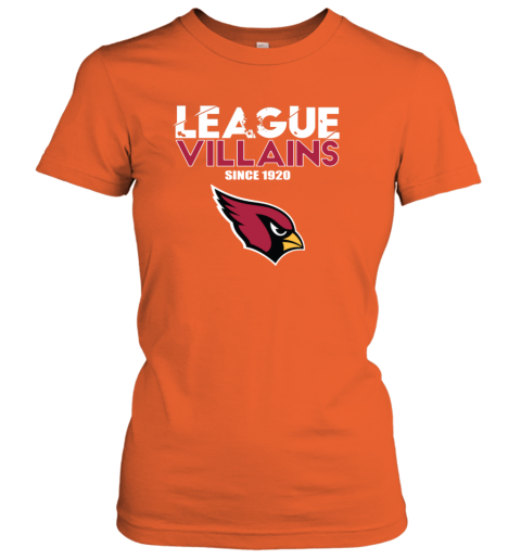 League Villains Since 1920 Arizona Cardinals Women's T-Shirt - Rookbrand