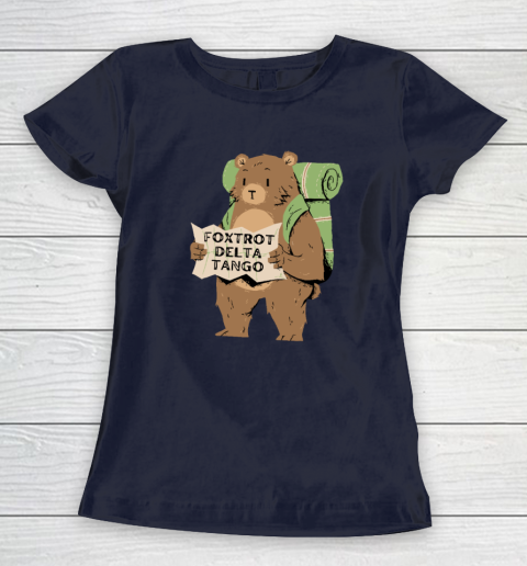 Bear Foxtrots Deltas Tangos Funny Women's T-Shirt 2