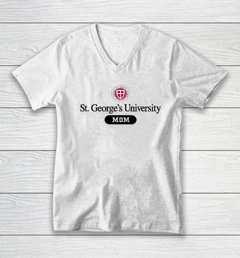 St. George's University Mom V-Neck T-Shirt
