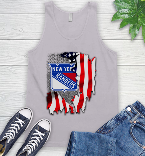 New York Rangers NHL Hockey American Flag Tank Top 3