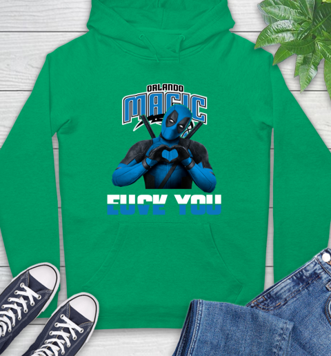 NBA Orlando Magic Deadpool Love You Fuck You Basketball Sports Hoodie 8
