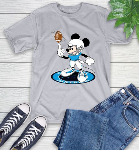 NFL Football Carolina Panthers Cheerful Mickey Disney Shirt T-Shirt 6