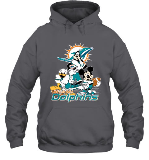 Miami Dolphins Football Mickey Mouse 3D Hoodie Nfl Sweatshirt