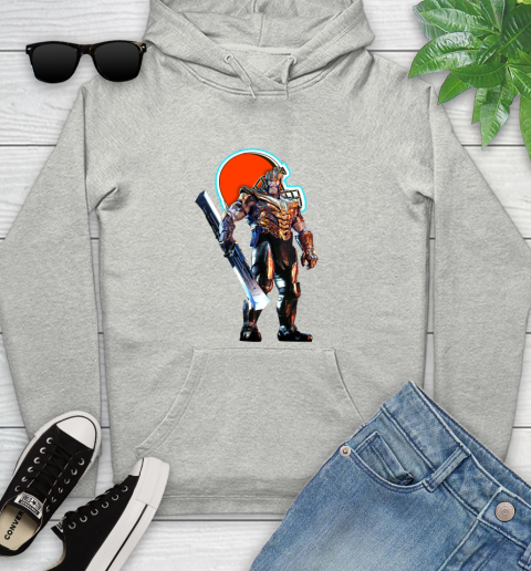 NFL Thanos Gauntlet Avengers Endgame Football Cleveland Browns Youth Hoodie