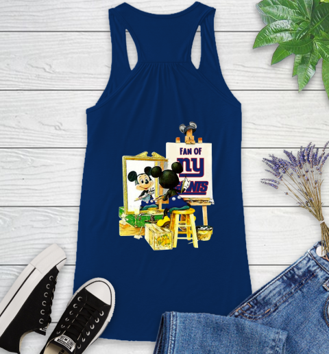 NFL Football New York Giants Mickey Drawing Shirt 42