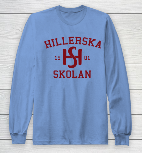 Hillerska Grey  Young Royals Hillerska School Long Sleeve T-Shirt 8