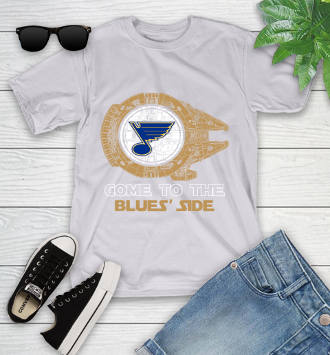 NHL Come To The St.Louis Blues Wars Hockey Sports Youth T-Shirt 4