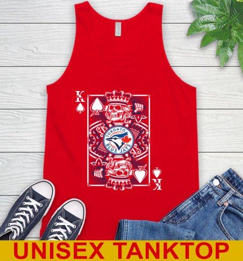 Toronto Blue Jays MLB Baseball The King Of Spades Death Cards Shirt Tank Top 5