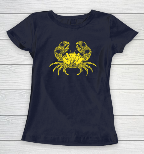 Salty To The Core Crab Women's T-Shirt 2