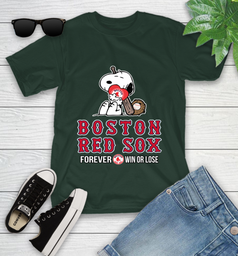 MLB The Peanuts Movie Snoopy Forever Win Or Lose Baseball Boston Red Sox 107