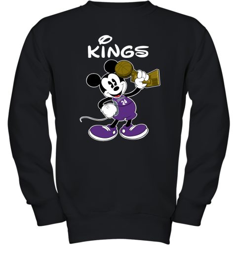 Mickey Sacramento Kings Youth Sweatshirt