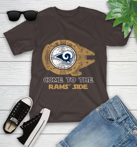 NFL Come To The Los Angeles Rams Wars Football Sports Youth T-Shirt 7