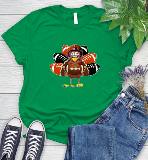 Chicago Bears Turkey Thanksgiving Day Women's T-Shirt 6