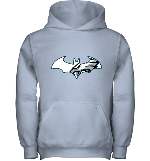 We Are The Philadelphia Eagles Batman NFL Mashup Youth Hoodie 