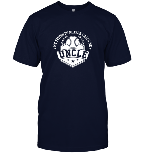 pkyj my favorite baseball player calls me uncle jersey t shirt 60 front navy