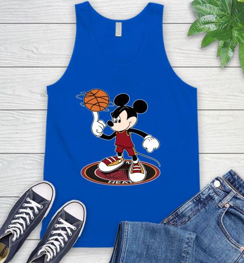 NBA Basketball Miami Heat Cheerful Mickey Disney Shirt Tank Top 5