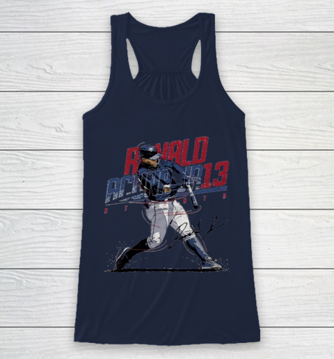 Ronald Acuna Jr 13 Racerback Tank 8