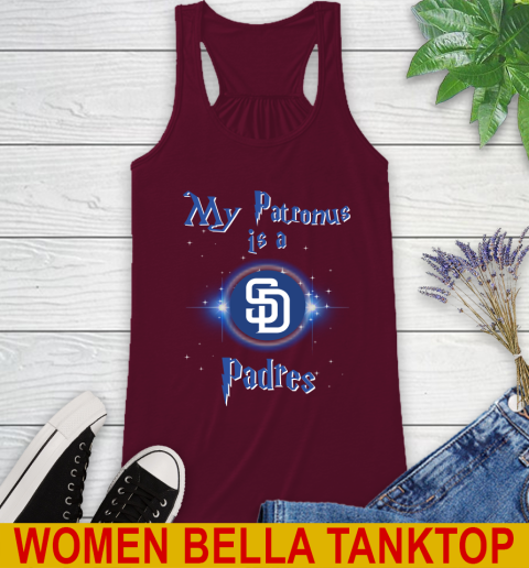 MLB Baseball Harry Potter My Patronus Is A San Diego Padres Racerback Tank 2