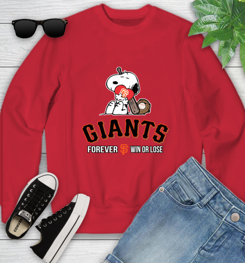 MLB The Peanuts Movie Snoopy Forever Win Or Lose Baseball San Francisco Giants 123