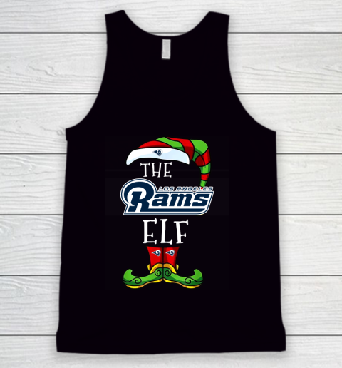 Los Angeles Rams Christmas ELF Funny NFL Tank Top