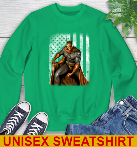New York Islanders NHL Hockey Batman DC American Flag Shirt Sweatshirt 8