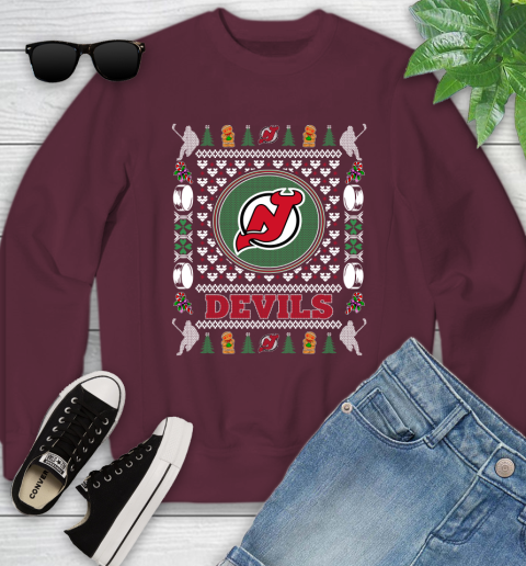 New Jersey Devils Merry Christmas NHL Hockey Loyal Fan Ugly Shirt 118