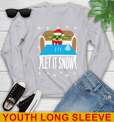 Christmas Baby Yoda And Cocaine Let It Snow Star Wars Shirts 121
