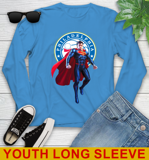 NBA Awesome Superman Basketball Sports Philadelphia 76ers 129