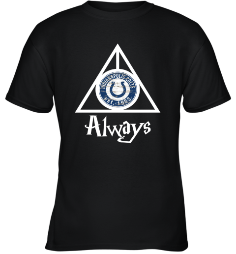Always Love The Indianapolis Colts x Harry Potter Mashup Youth T-Shirt