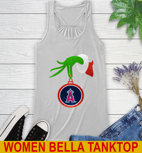 Los Angeles Angels Grinch Merry Christmas MLB Baseball Racerback Tank