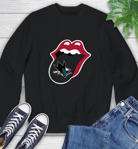 San Jose Sharks NHL Hockey Lips I Root For My Team Adoring Fan 26