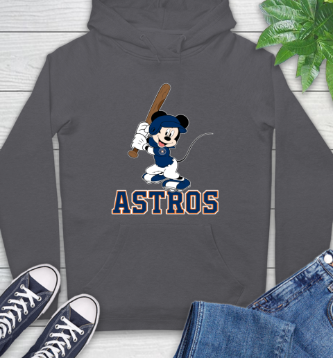 MLB Baseball Houston Astros Cheerful Mickey Mouse Shirt Hoodie 7