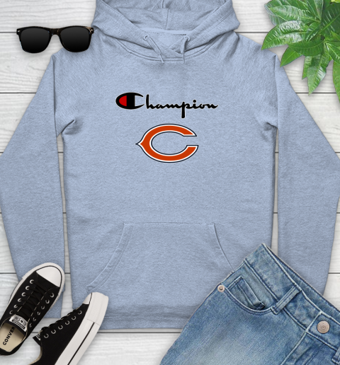 NFL Football Chicago Bears Champion Shirt Youth Hoodie 7