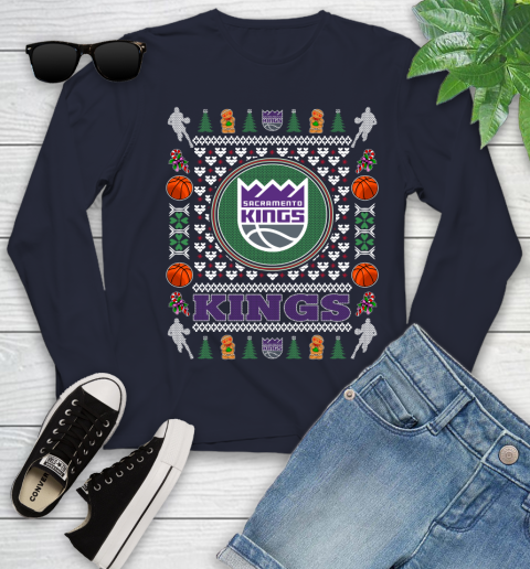 Sacramento Kings Merry Christmas NBA Basketball Loyal Fan Ugly Shirt 125