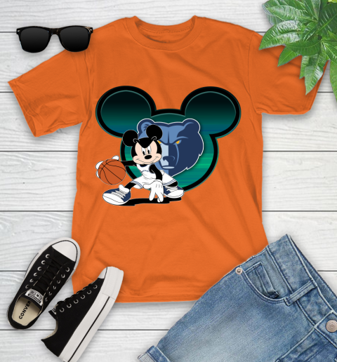 NBA Memphis Grizzlies Mickey Mouse Disney Basketball Youth T-Shirt 7