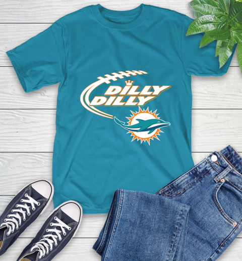 NFL Miami Dolphins Dilly Dilly Football Sports T-Shirt 8