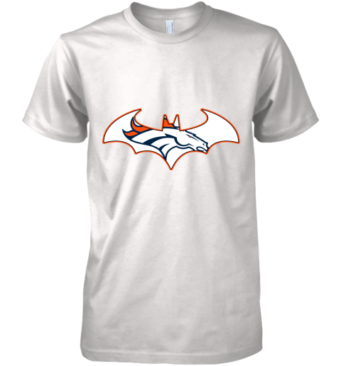 We Are The Denver Broncos Batman NFL Mashup Premium Men's T-Shirt