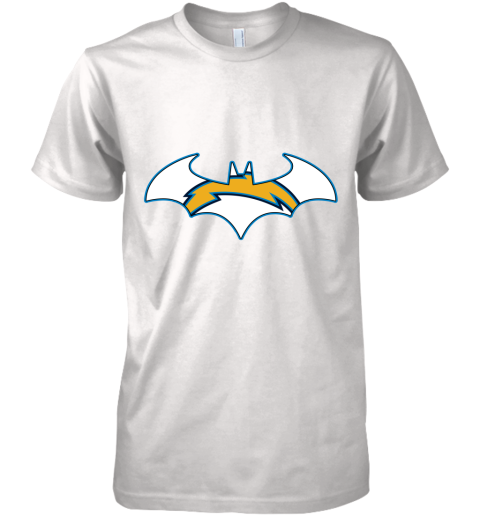 We Are The Los Angeles Chargers Batman NFL Mashup Premium Men's T-Shirt