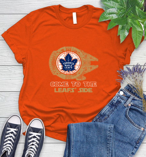 NHL Come To The Toronto Maple Leafs Wars Hockey Sports Women's T-Shirt 3