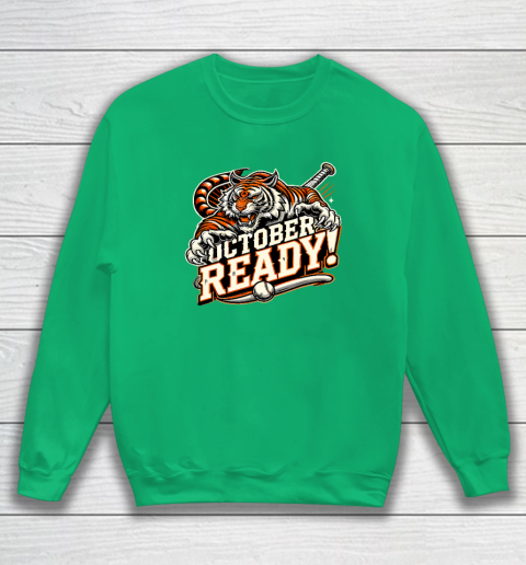 October Ready Baseball Tiger Fan Sweatshirt 4